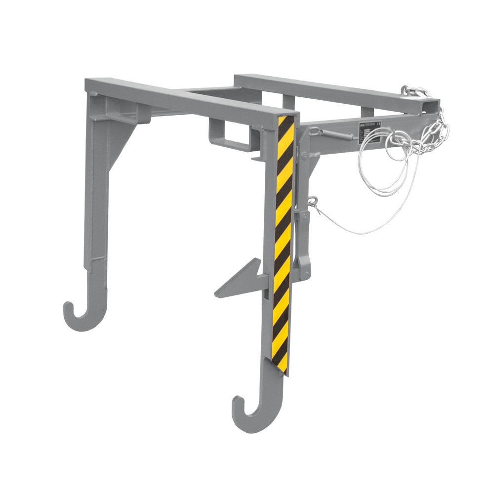 Produktabbildung Nr. 1: Traverse für Bauer® Stapelbarer Kippbehälter, Volumen 0,9 m³, RAL 7005 mausgrau