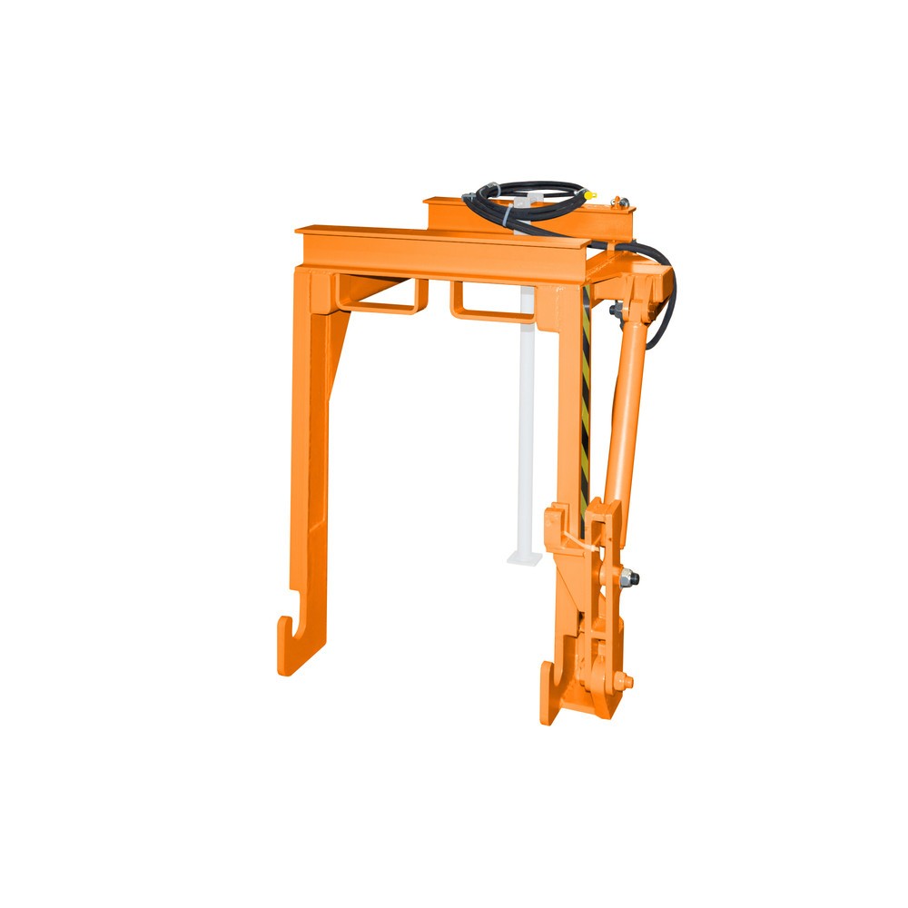 Produktabbildung: Traverse Typ BST-H für Bauer® stapelbare Kippbehälter, TK 500 kg, Volumen 0,3 m³, RAL 2000 gelborange