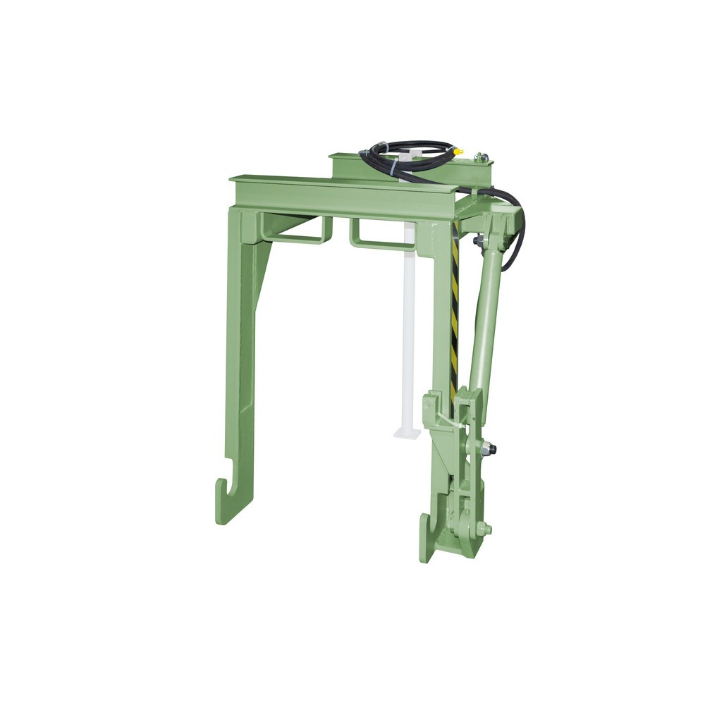 Produktabbildung: Traverse Typ BST-H für Bauer® stapelbare Kippbehälter, TK 500 kg, Volumen 0,3 m³, RAL 6011 resedagrün