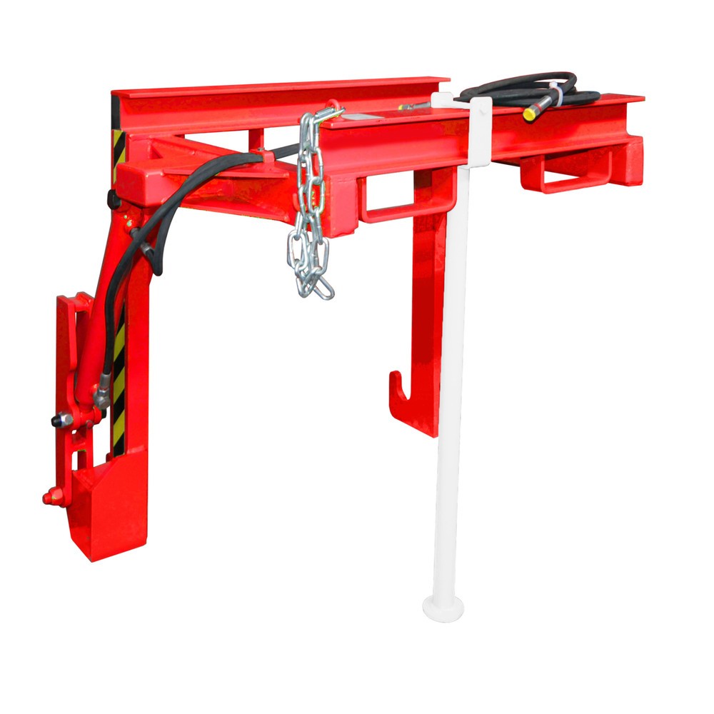 Produktabbildung: Traverse Typ BST-H für Bauer® stapelbare Kippbehälter, TK 1.000 kg, Volumen 0,55 m³, RAL 3000 feuerrot