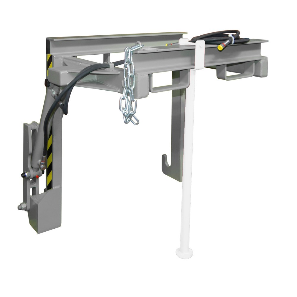 Produktabbildung: Traverse Typ BST-H für Bauer® stapelbare Kippbehälter, TK 1.500 kg, Volumen 0,7 m³, RAL 7005 mausgrau