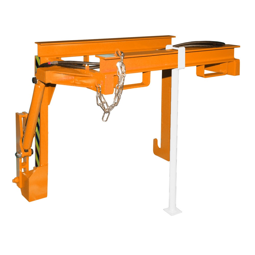 Produktabbildung: Traverse Typ BST-H für Bauer® stapelbare Kippbehälter, TK 2.000 kg, Volumen 0,9 m³, RAL 2000 gelborange