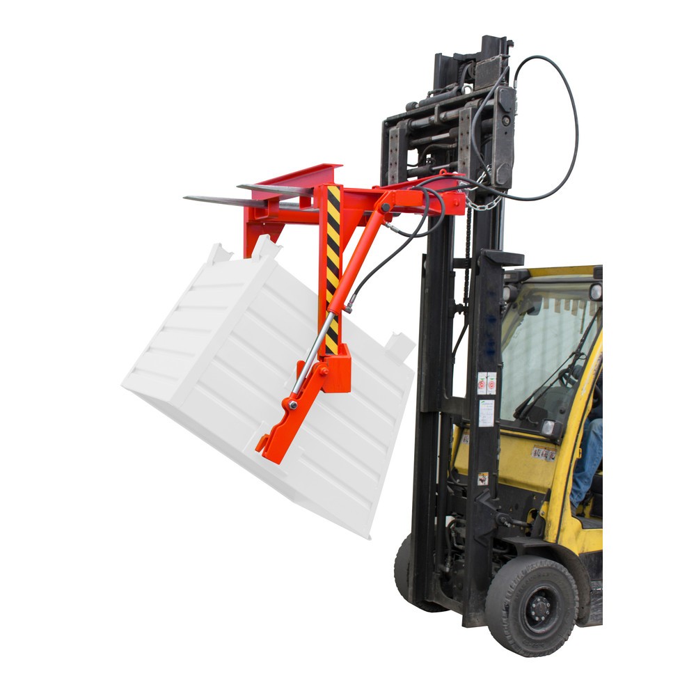 Produktabbildung Nr. 2: Traverse Typ BST-H für Bauer® stapelbare Kippbehälter, TK 2.000 kg, Volumen 0,9 m³, RAL 3000 feuerrot