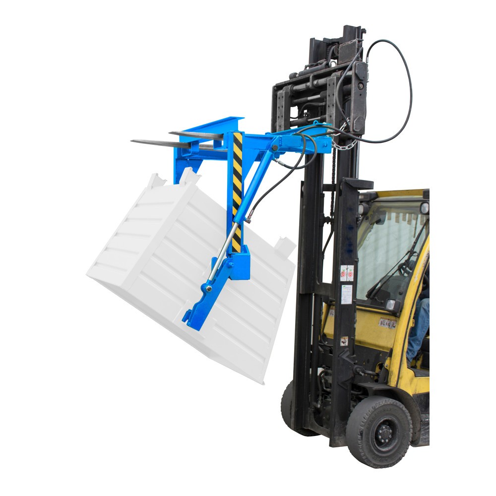 Produktabbildung Nr. 2: Traverse Typ BST-H für Bauer® stapelbare Kippbehälter, TK 2.000 kg, Volumen 0,9 m³, RAL 5012 lichtblau