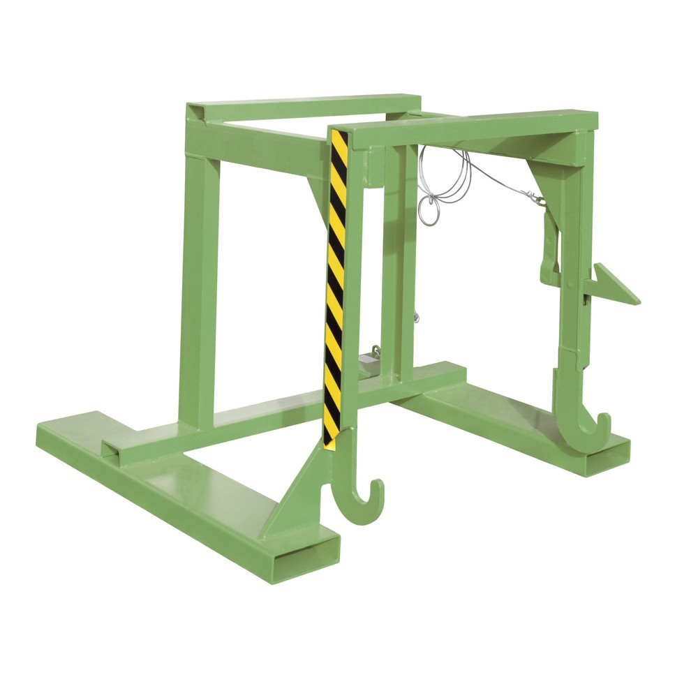 Produktabbildung: Traverse Typ BST-U für Bauer® stapelbare Kippbehälter, TK 1.000 kg, Volumen 0,55 m³, RAL 6011 resedagrün