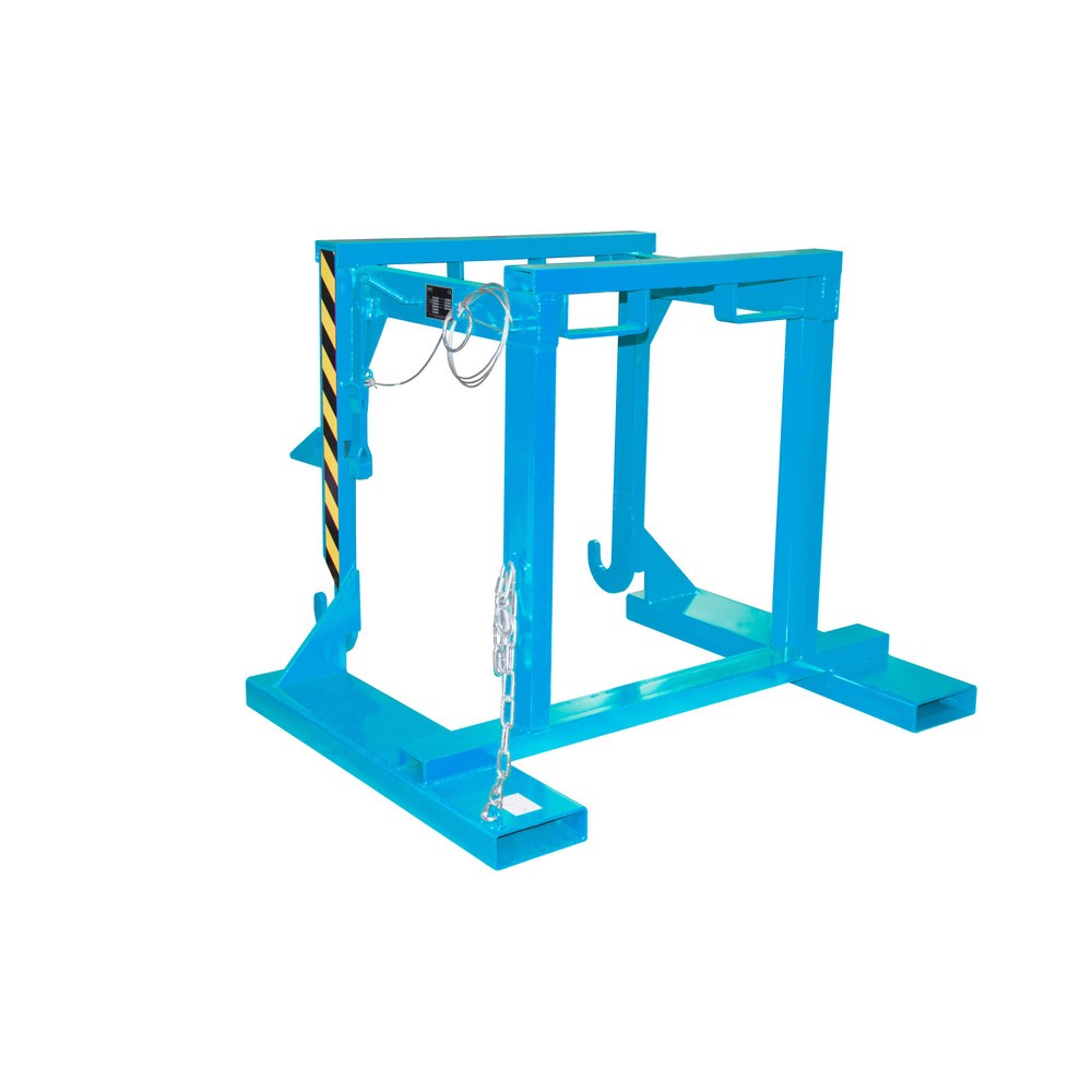 Produktabbildung: Traverse Typ BST-U für Bauer® stapelbare Kippbehälter, TK 1.500 kg, Volumen 0,7 m³, RAL 5012 lichtblau