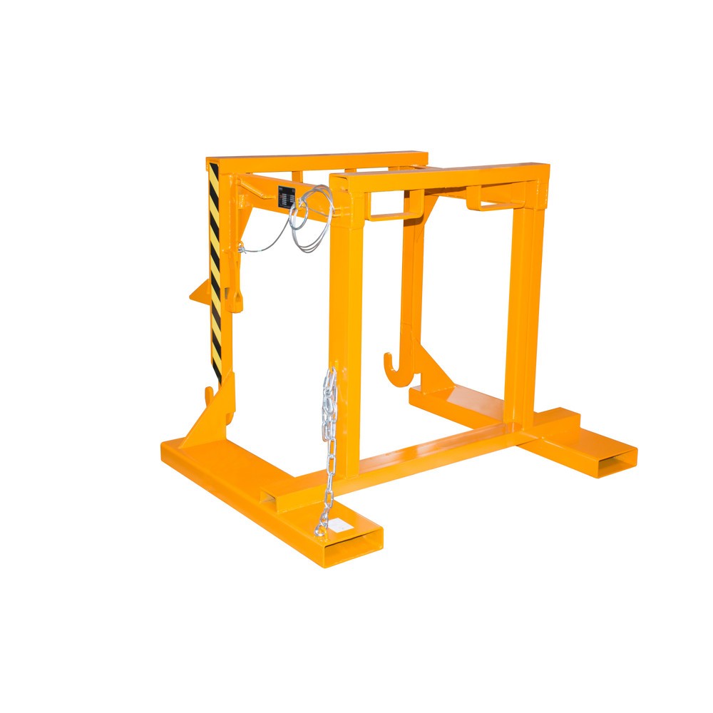 Produktabbildung: Traverse Typ BST-U für Bauer® stapelbare Kippbehälter, TK 1.500 kg, Volumen 0,7 m³, RAL 2000 gelborange