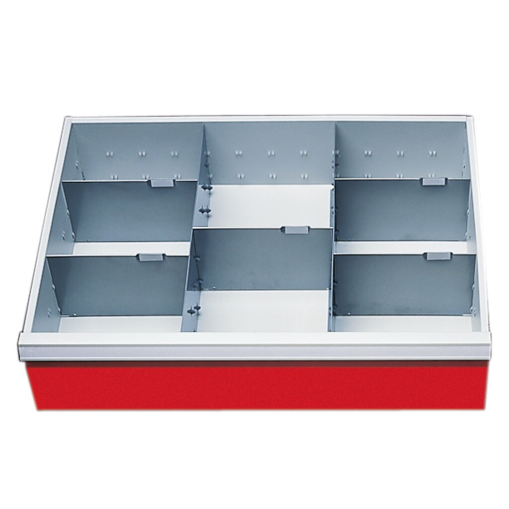 Trennwand-Einsatz Bedrunka+Hirth, Breite 680 mm, für Frontenhöhe 150 mm Produktabbildung: Trennwand-Einsatz Bedrunka+Hirth, Breite 680 mm, für Frontenhöhe 150 mm