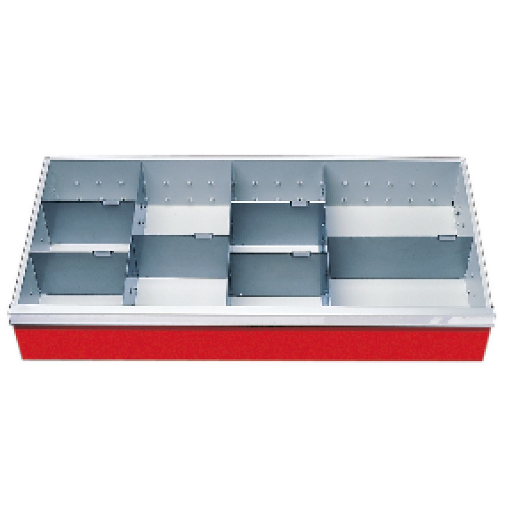 Produktabbildung: Trennwand-Einsatz Bedrunka+Hirth, Breite 980 mm, für Frontenhöhe 150 mm