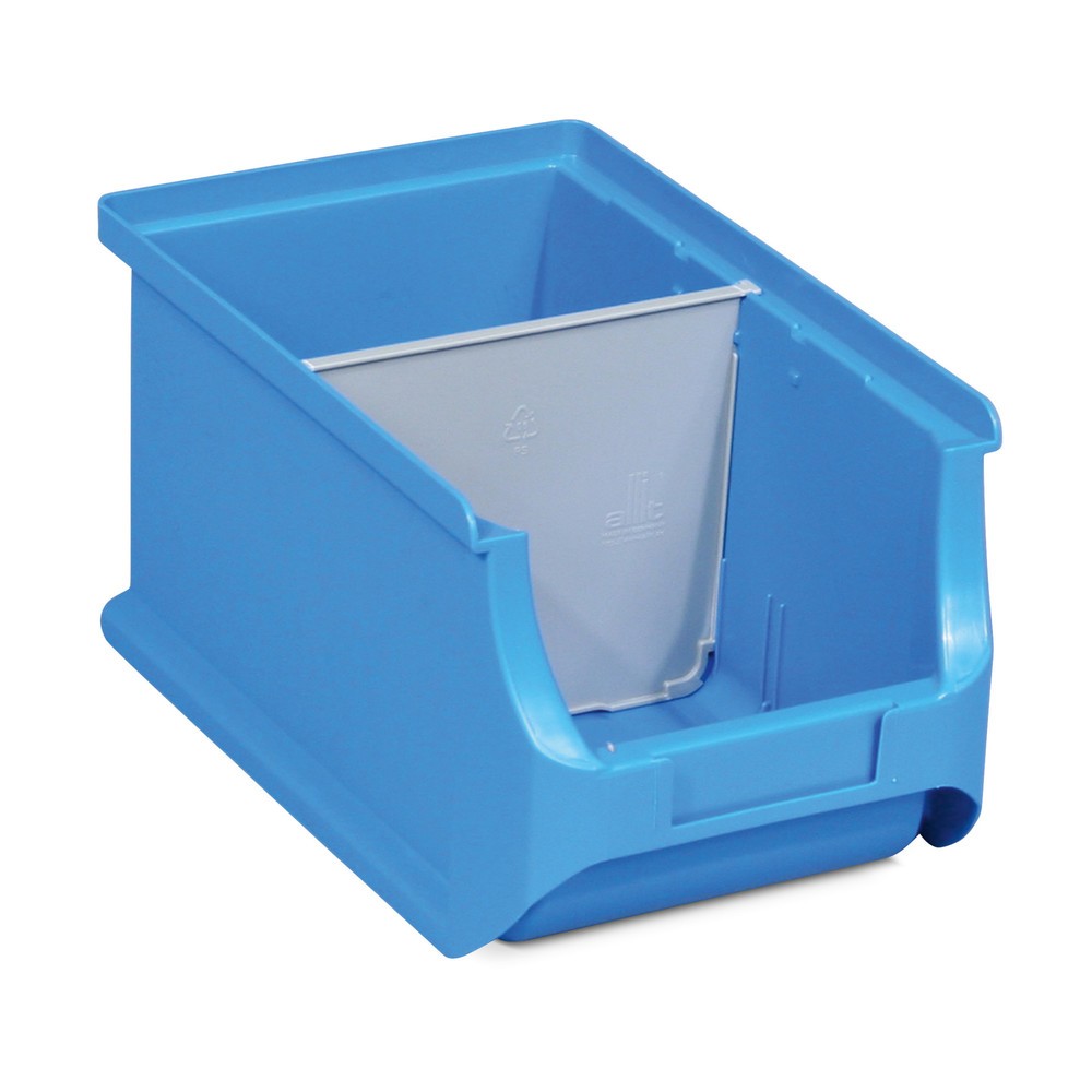 Produktabbildung: Allit Trennwand für Sichtlagerkasten, Breite 135 mm, 4 Stk/VE