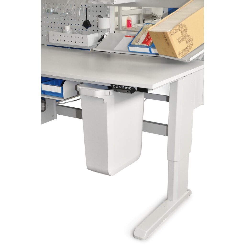 Produktabbildung Nr. 6: TRESTON Abfallbehälter PRMB inklusive Stahlhalterungen, 60 l, HxBxT 650 x 286 x 570 mm, ausziehbar