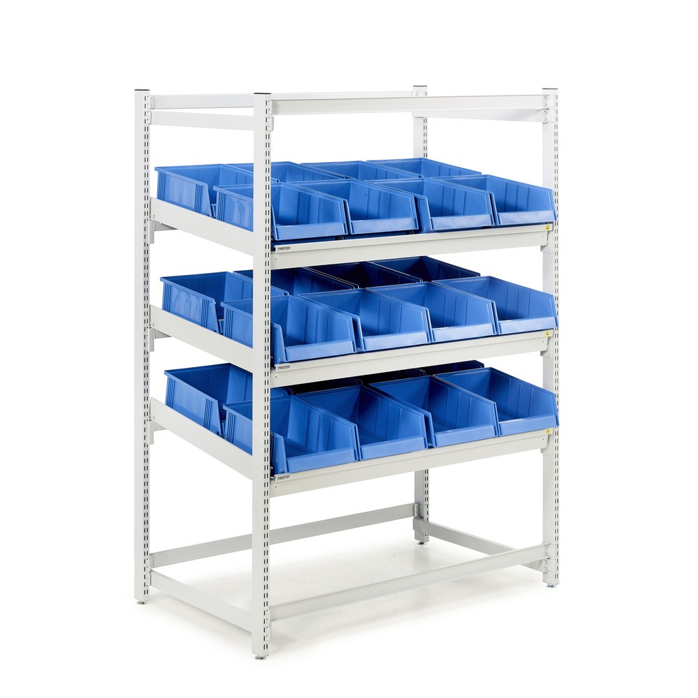 Produktabbildung Nr. 2: TRESTON Bereitstellregal FIFO, ESD, 3 Rollenebenen, HxBxT 1.860 x 1.385 x 805 mm