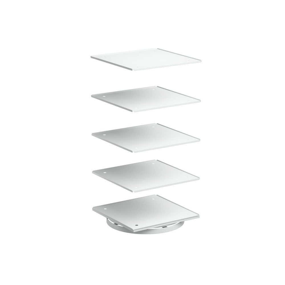 Produktabbildung: TRESTON Leer-Drehständer für Schubladenmagazine, HxBxT 1.680 x 700 x 700 mm