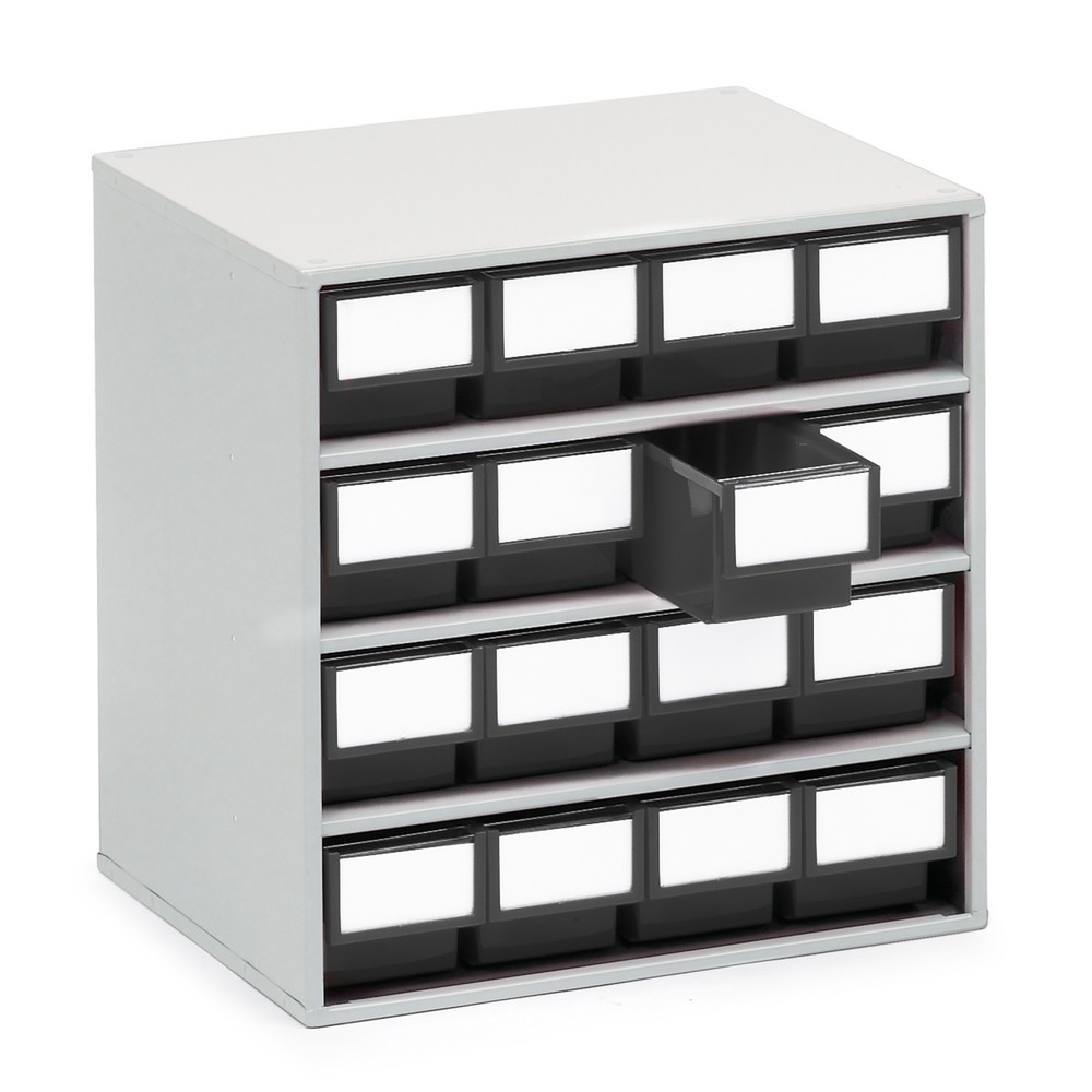 Produktabbildung Nr. 1: TRESTON Schubladenmagazin, ESD, 16 Schubladen, HxBxT 395 x 400 x 300 mm