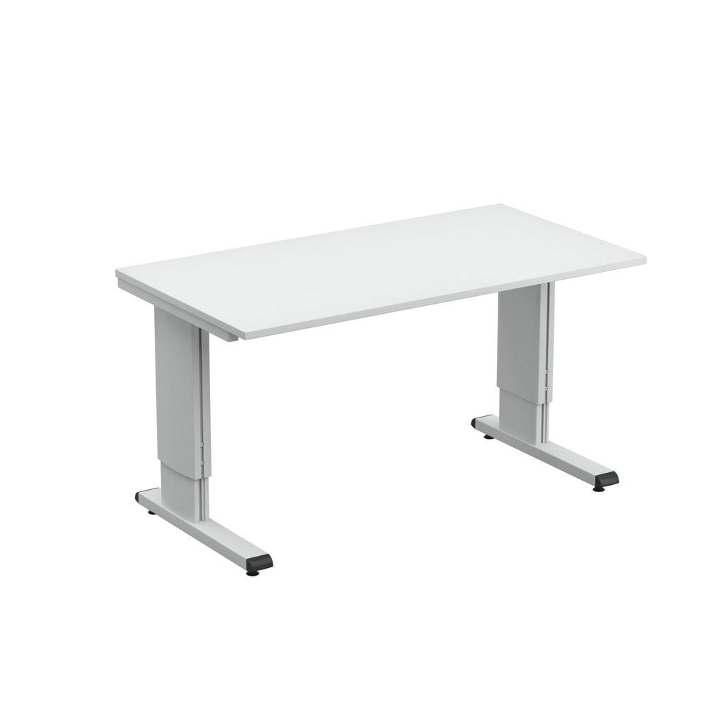 Produktabbildung: TRESTON WB-Arbeitstisch, ESD, manuell höhenverstellbar, BxT 1.800 x 800 mm