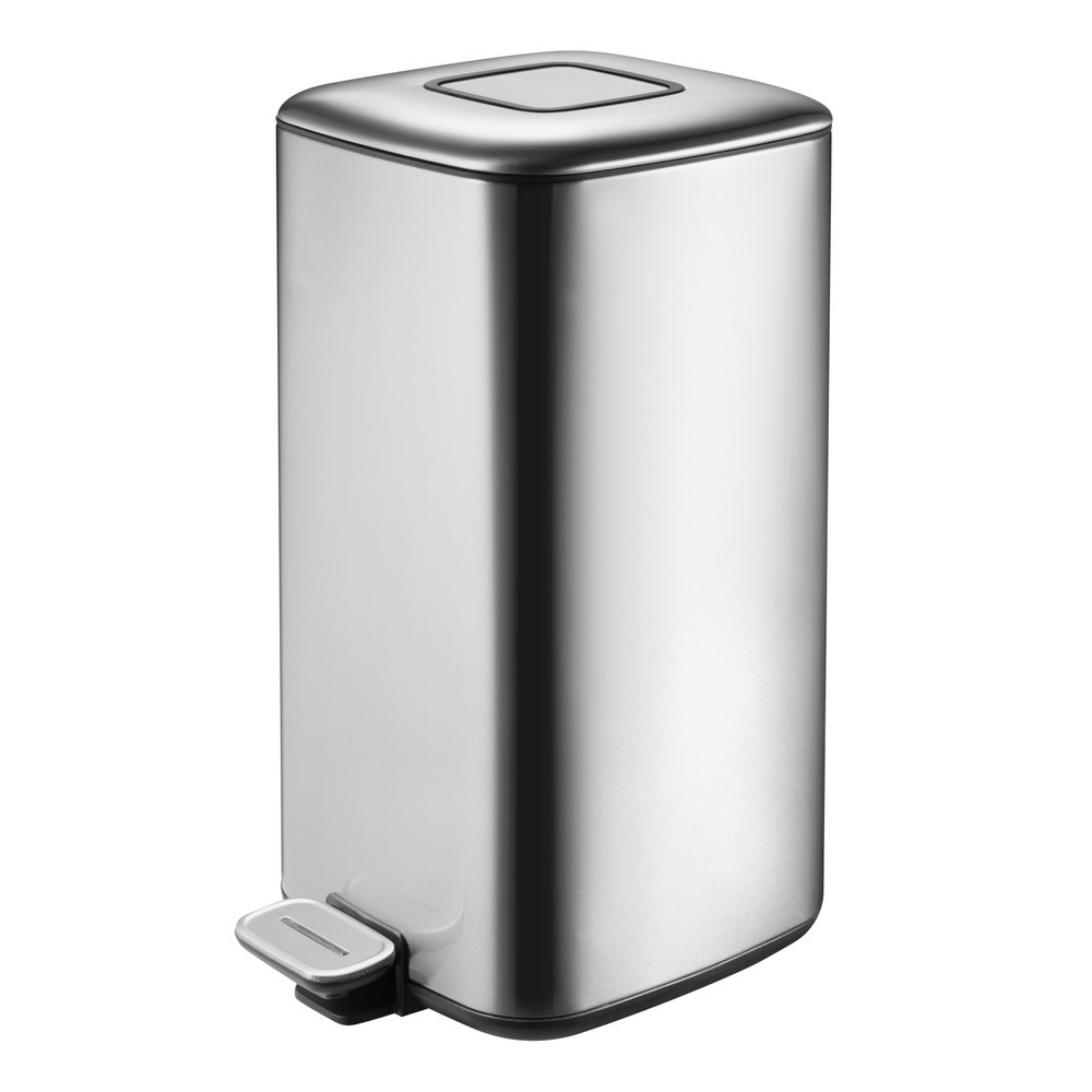 Produktabbildung Nr. 1: Tret-Abfalleimer Regent, 20 l, Edelstahl matt