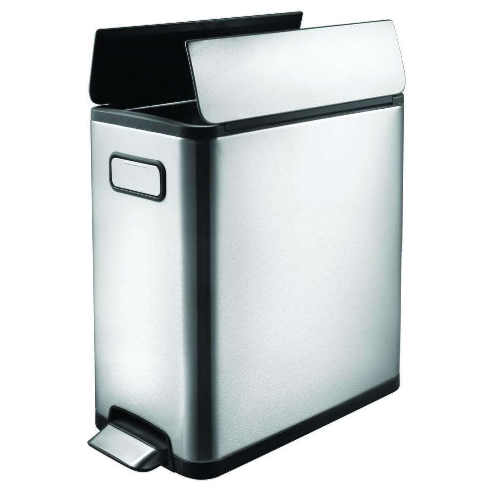 Produktabbildung Nr. 2: Tret-Abfalleimer, 20 l, Edelstahl matt