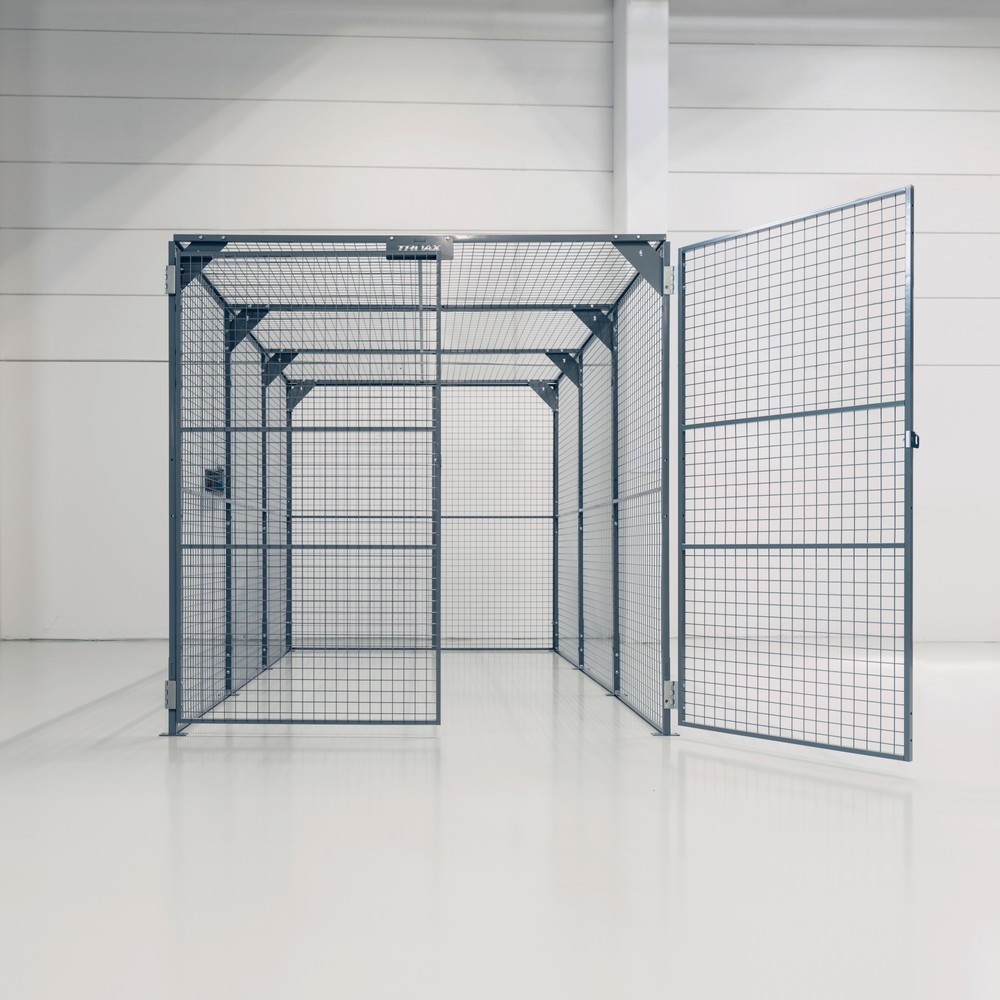 Produktabbildung: TROAX® Lagerbox , lackiert, HxBxL 2.200 x 2.200 x 1.200 mm