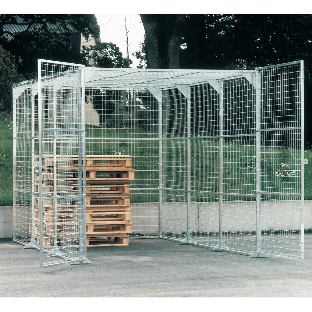 TROAX® Lagerbox , verzinkt
