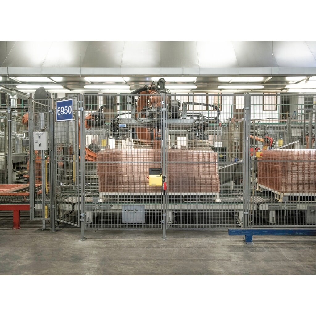 TROAX® Maschinen-Schutzgitter Standard, für Maschinenschutz, HxB 1.250 x 1.200 mm Produktabbildung Nr. 4: TROAX® Maschinen-Schutzgitter Standard, für Maschinenschutz, HxB 1.250 x 1.200 mm