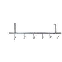 Produktabbildung Nr. 1: ALCO Türgarderobe 2839 17x6,8x60cm Metall silber