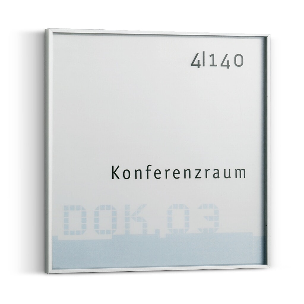Produktabbildung: Türschild New Age, HxBxT 60 x 150 x 5 mm