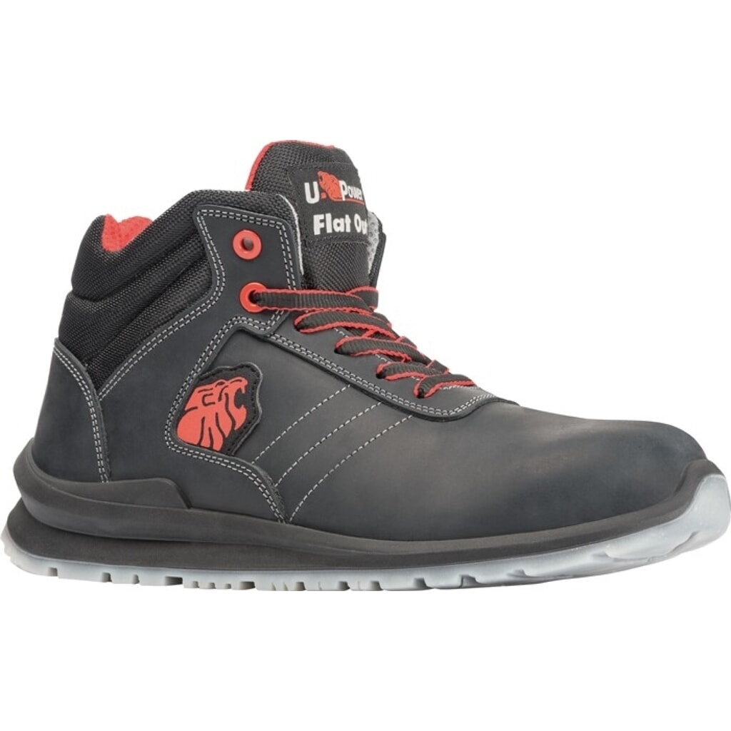 U.POWER Sicherheitsstiefel Walter Gr. 42 schwarz Produktabbildung: U.POWER Sicherheitsstiefel Walter Gr. 42 schwarz