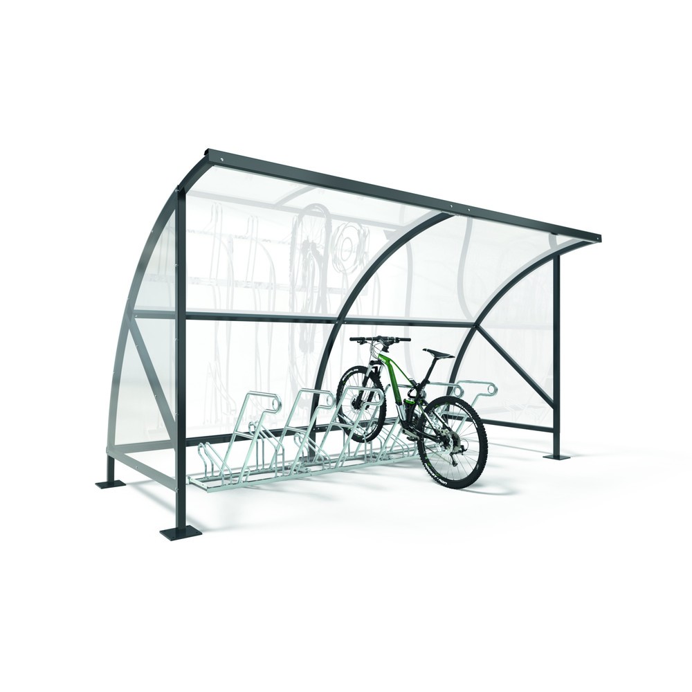 Überdachung SWING im Rundbogen-Design