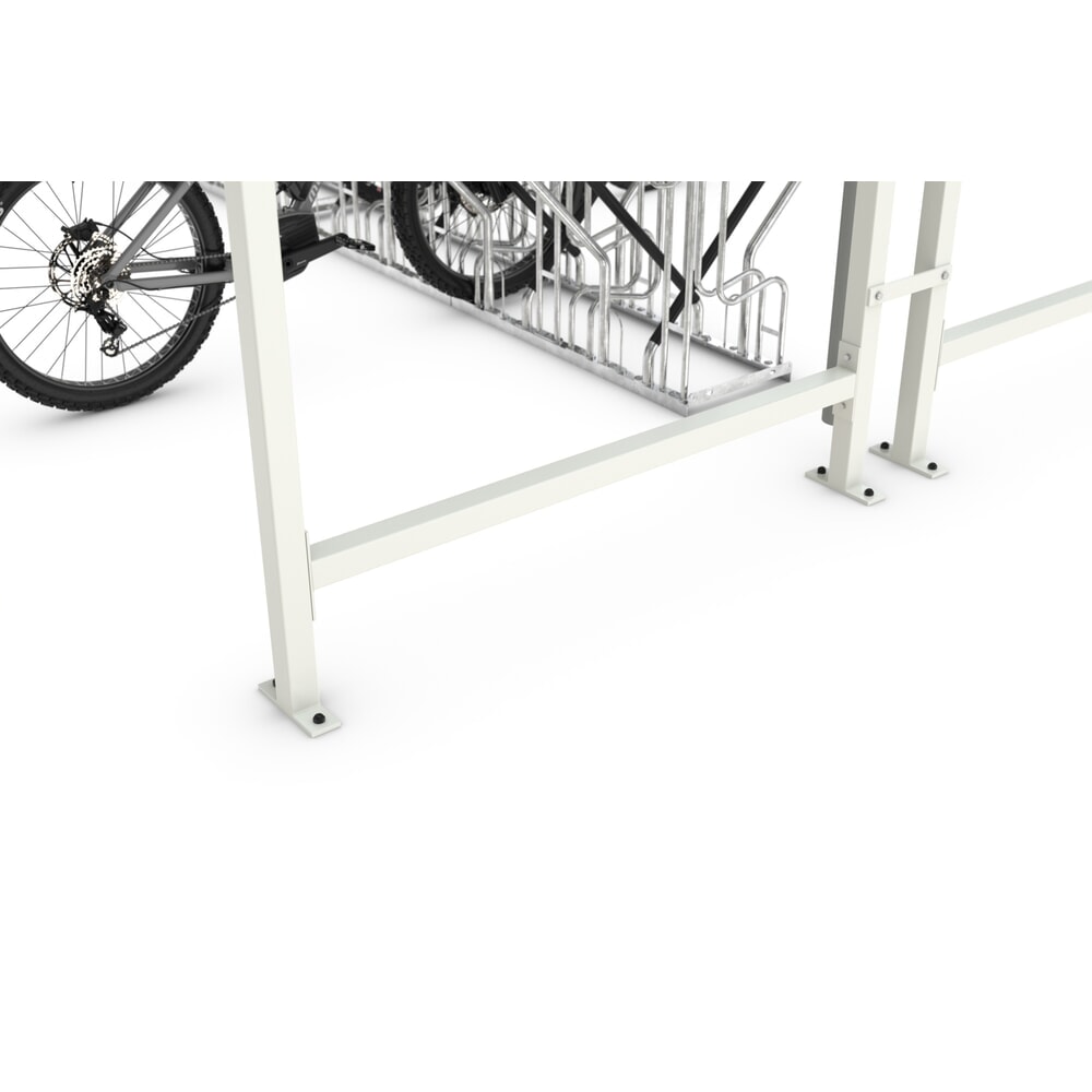 Produktabbildung Nr. 3: Überdachung VARIO, 2-seitig, AF, HxBxT 2.350 x 4.300 x 4.400 mm