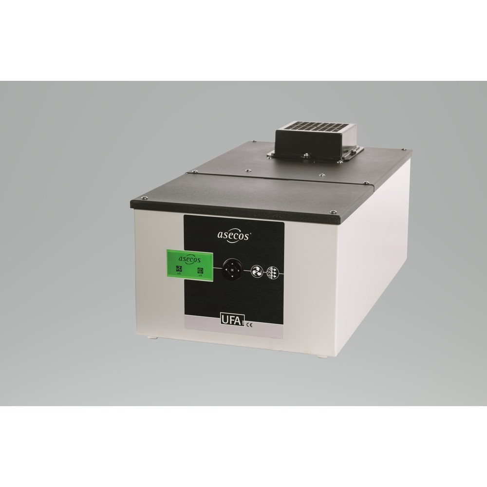 Produktabbildung: Umluftfilteraufsatz mit Abluftüberwachung für asecos® Sicherheitsschrank Typ 90