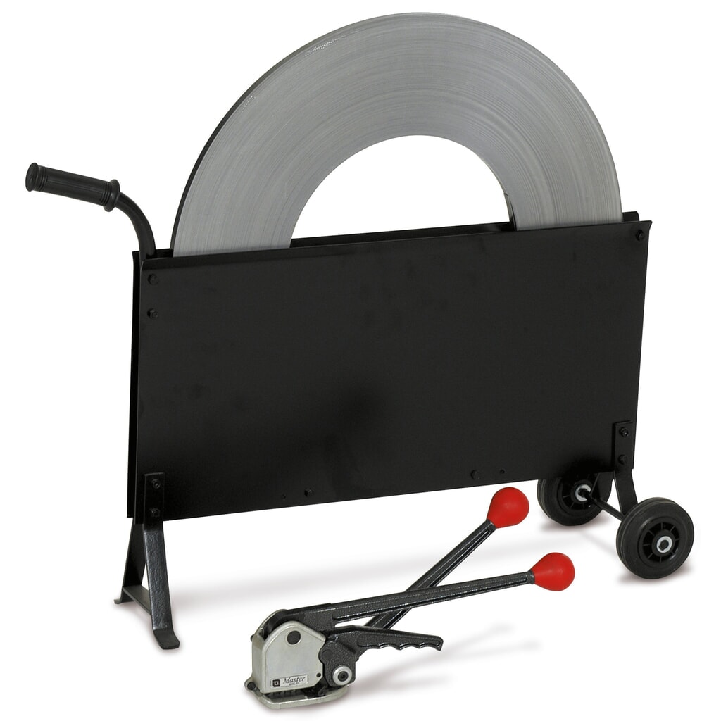 Umreifungsset Universal für Stahlband, für Bandbreite 16 mm Produktabbildung: Umreifungsset Universal für Stahlband, für Bandbreite 16 mm
