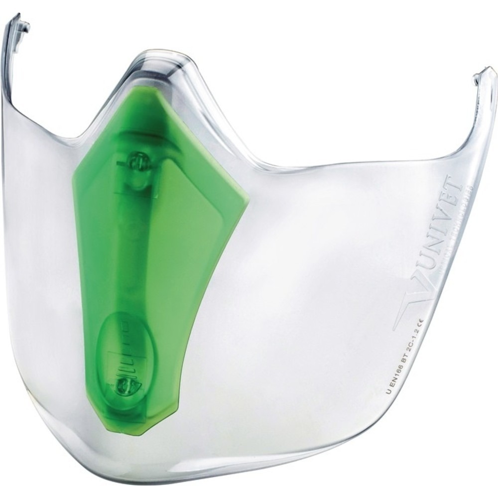 Produktabbildung: UNIVET Visier 6x3 PC Halterung: