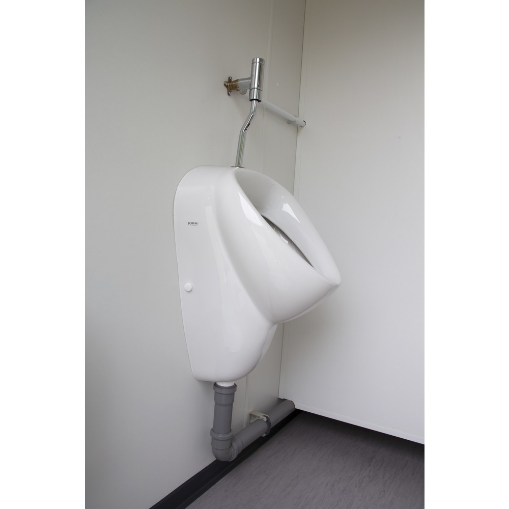 Produktabbildung Nr. 1: Urinalbecken, fertig installiert für FLADAFI® Toilettenbox