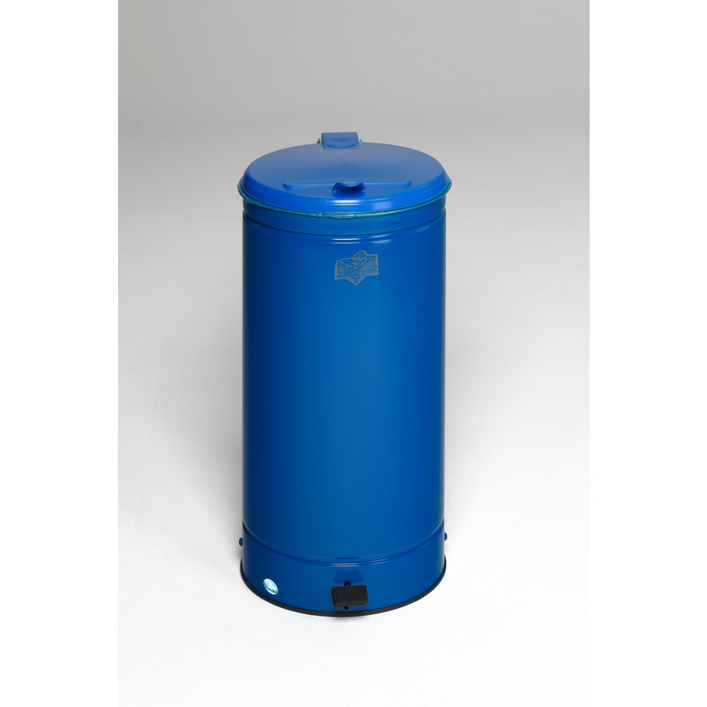 Produktabbildung: VAR® Tret-Abfallsammler GVA 66 Liter, blau