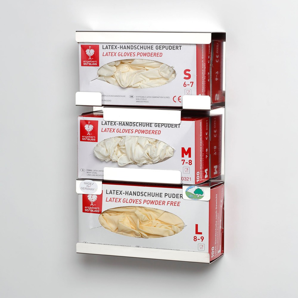 Produktabbildung Nr. 2: VAR® Halterung für Handschuh-/Handtuchboxen, 3-fach