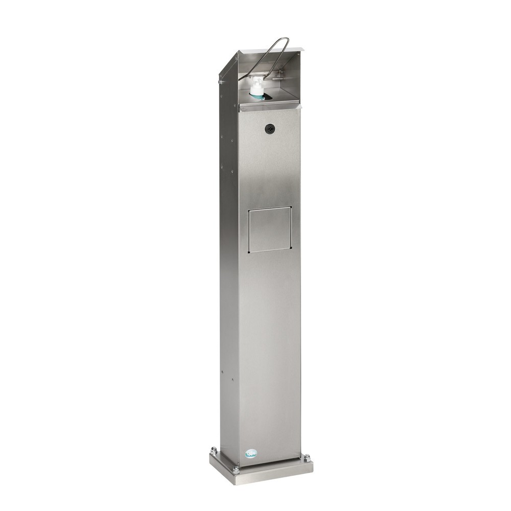 Produktabbildung: VAR® Handdesinfektionsspender HDS 115, Bodenmontage, Edelstahl