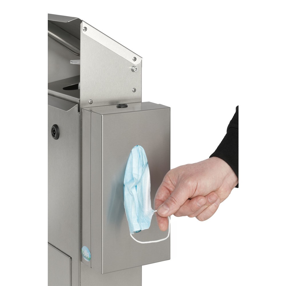 Produktabbildung Nr. 5: VAR® Handdesinfektionsspender HDS BOX 116, Bodenmontage, Edelstahl