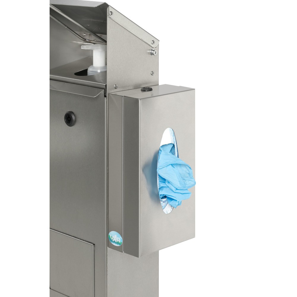 Produktabbildung Nr. 4: VAR® Handdesinfektionsspender HDS BOX 116, Bodenmontage, Edelstahl