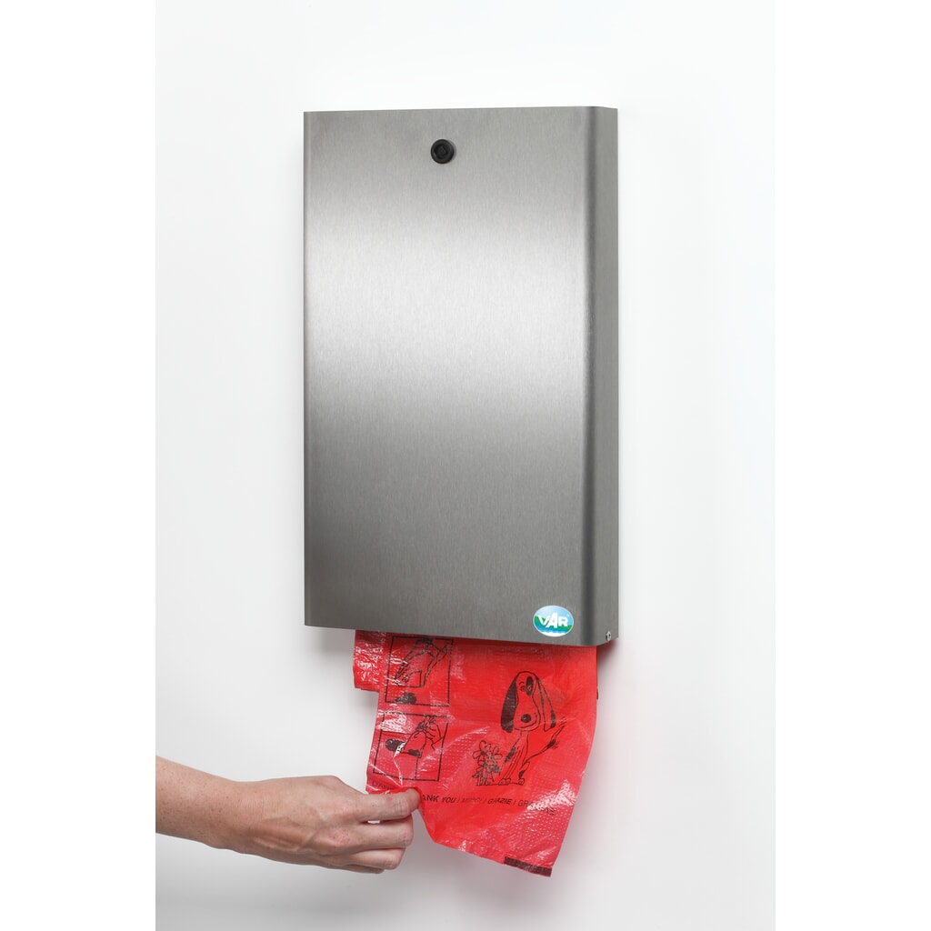 Produktabbildung Nr. 3: VAR® Hundekotbeutelspender DS 2, Edelstahl
