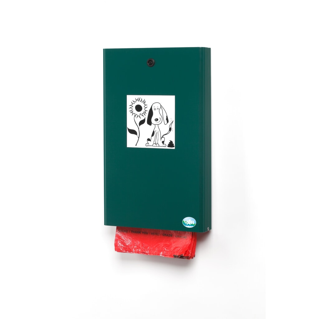 Produktabbildung Nr. 1: VAR® Hundekotbeutelspender DS 2, moosgrün