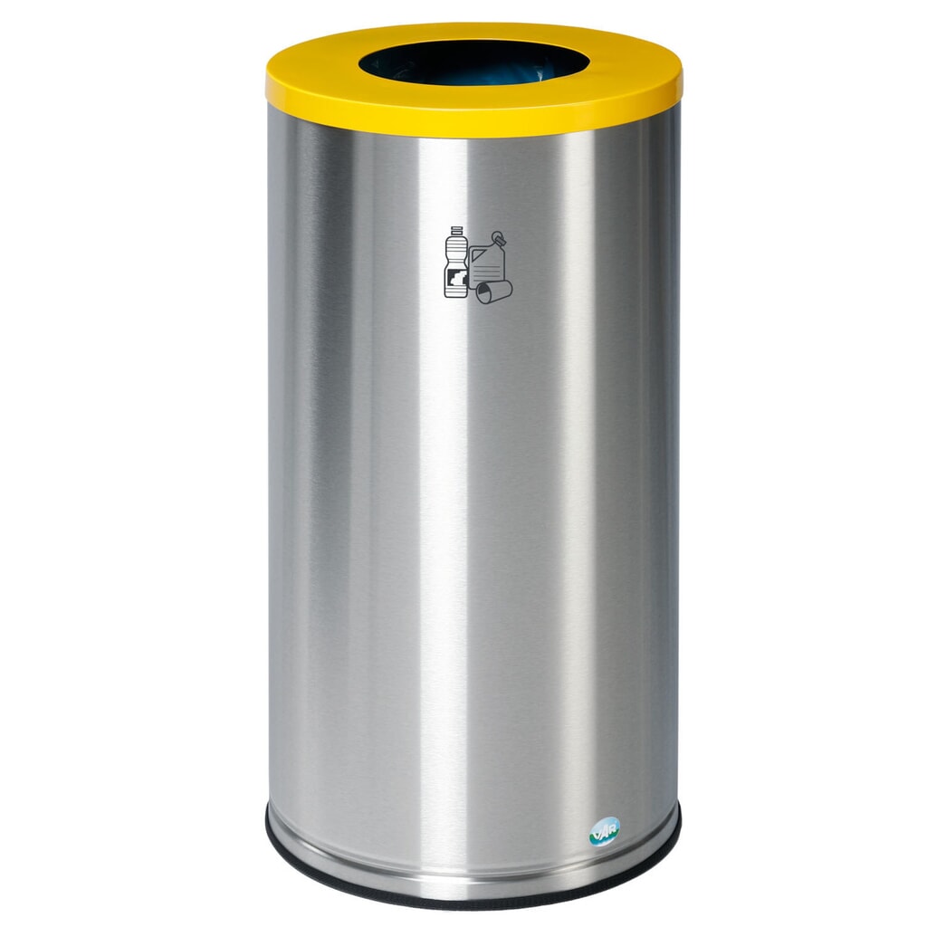 VAR ® Wertstoffsammler WS 70, 70 Liter, Pikto Wertstoffe Produktabbildung: VAR ® Wertstoffsammler WS 70, 70 Liter, Pikto Wertstoffe