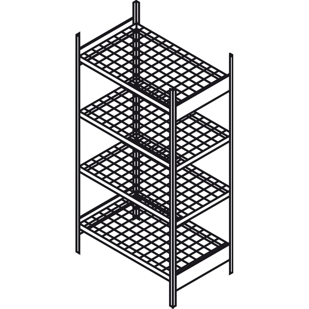 Vario Grundregal GRG4, 2 vormontierte Stützrahmen für SAFE Tank Gefahrstoffcontainer Produktabbildung: Vario Grundregal GRG4, 2 vormontierte Stützrahmen für SAFE Tank Gefahrstoffcontainer