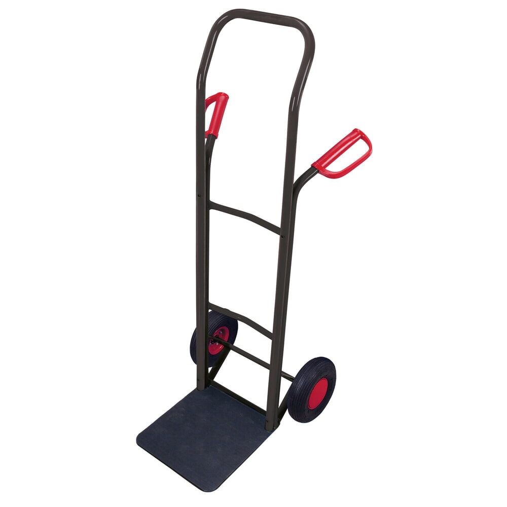 VARIOfit® Möbel-Sackkarre aus Stahl, Tragkraft 250 kg, Schaufel mit Riefengummimatte, Schaufel BxT 360 x 335 mm, Luft-Bereifung, anthrazitgrau Produktabbildung: VARIOfit® Möbel-Sackkarre aus Stahl, Tragkraft 250 kg, Schaufel mit Riefengummimatte, Schaufel BxT 360 x 335 mm, Luft-Bereifung, anthrazitgrau