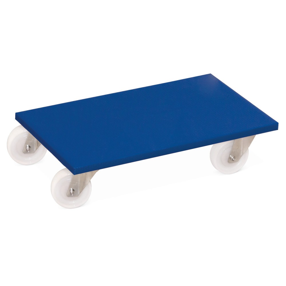 Produktabbildung: VARIOfit® Transportroller Möbelhund®, Tragkraft 500 kg, BxT 600 x 300 mm, Kunststoff-Bereifung