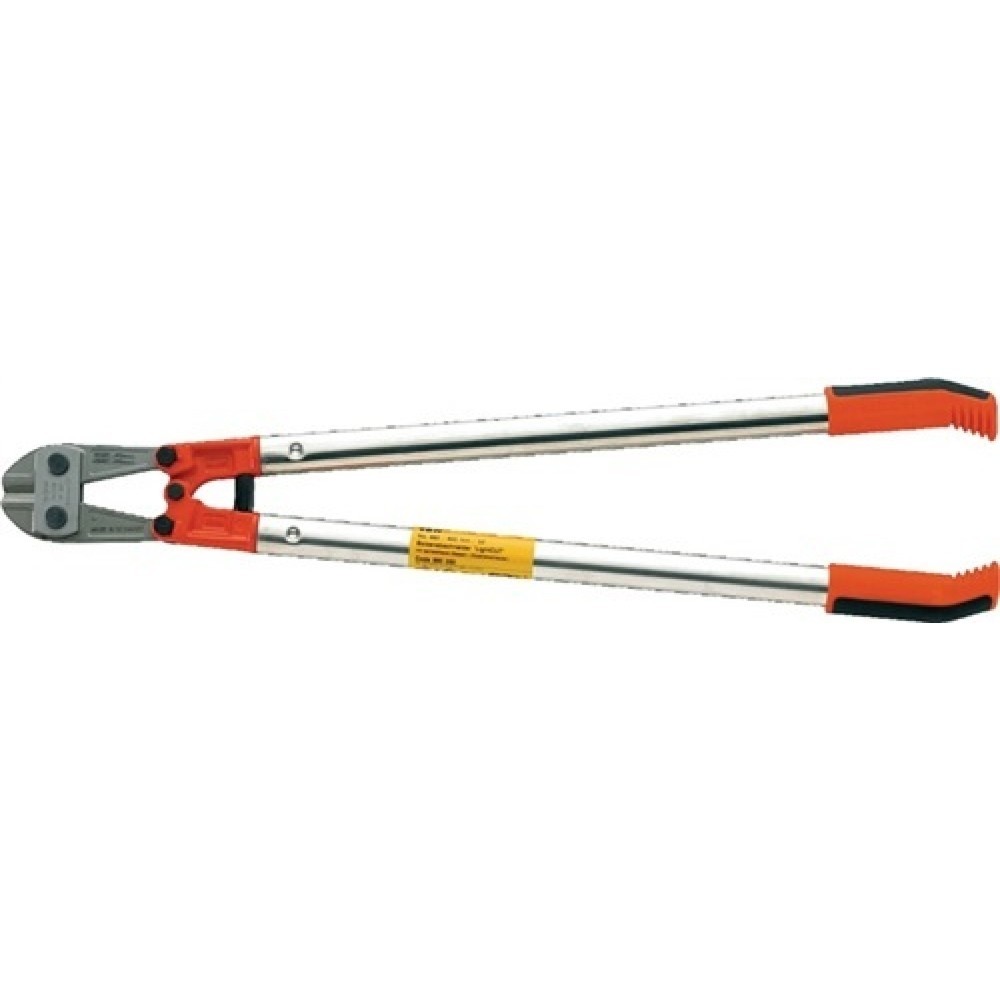 Produktabbildung: Bolzenschneider LightCUT L.800mm LM rot lack.weich 10mm mittel 8mm hart 7mm VBW
