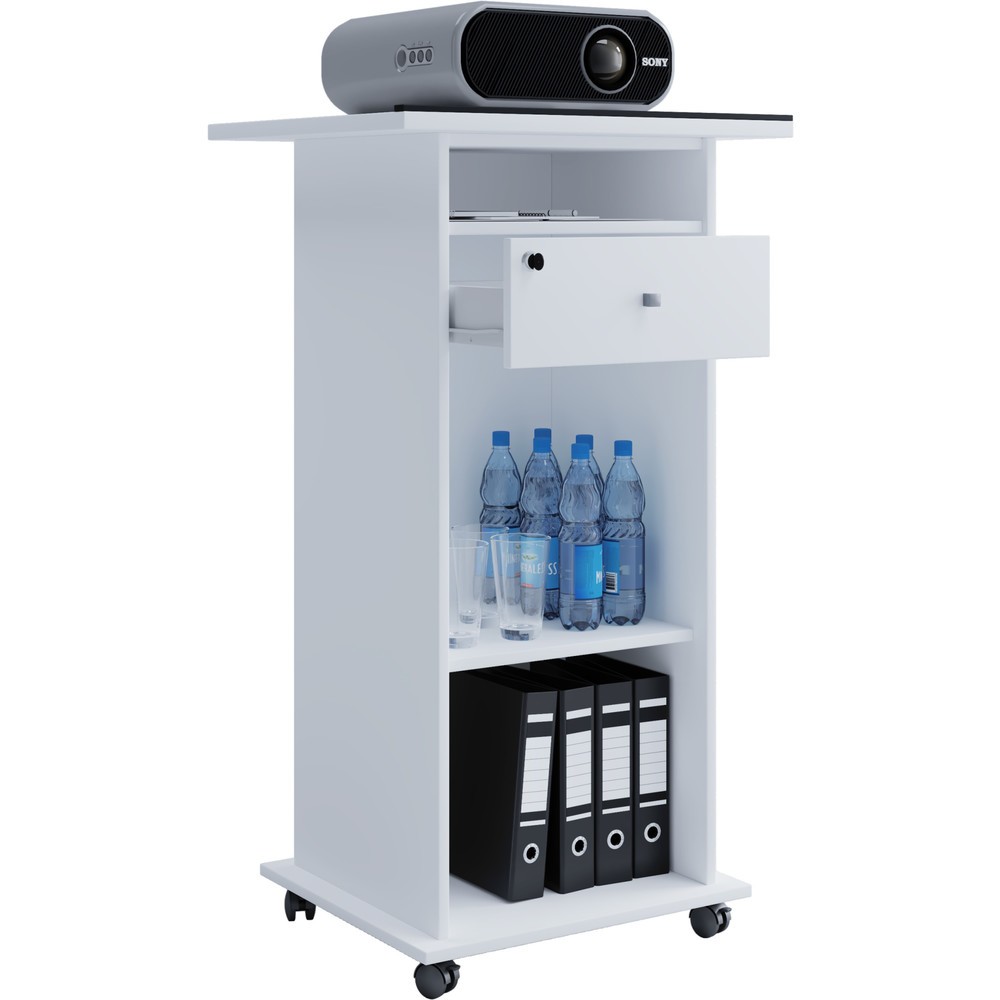 Produktabbildung: VCM Beamer-Stand Neta, weiß