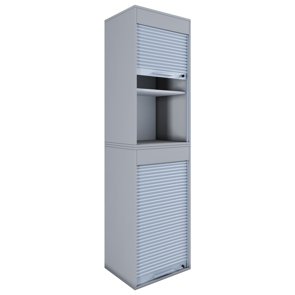 Produktabbildung Nr. 1: VCM Büroschrank Aktos XL, grau