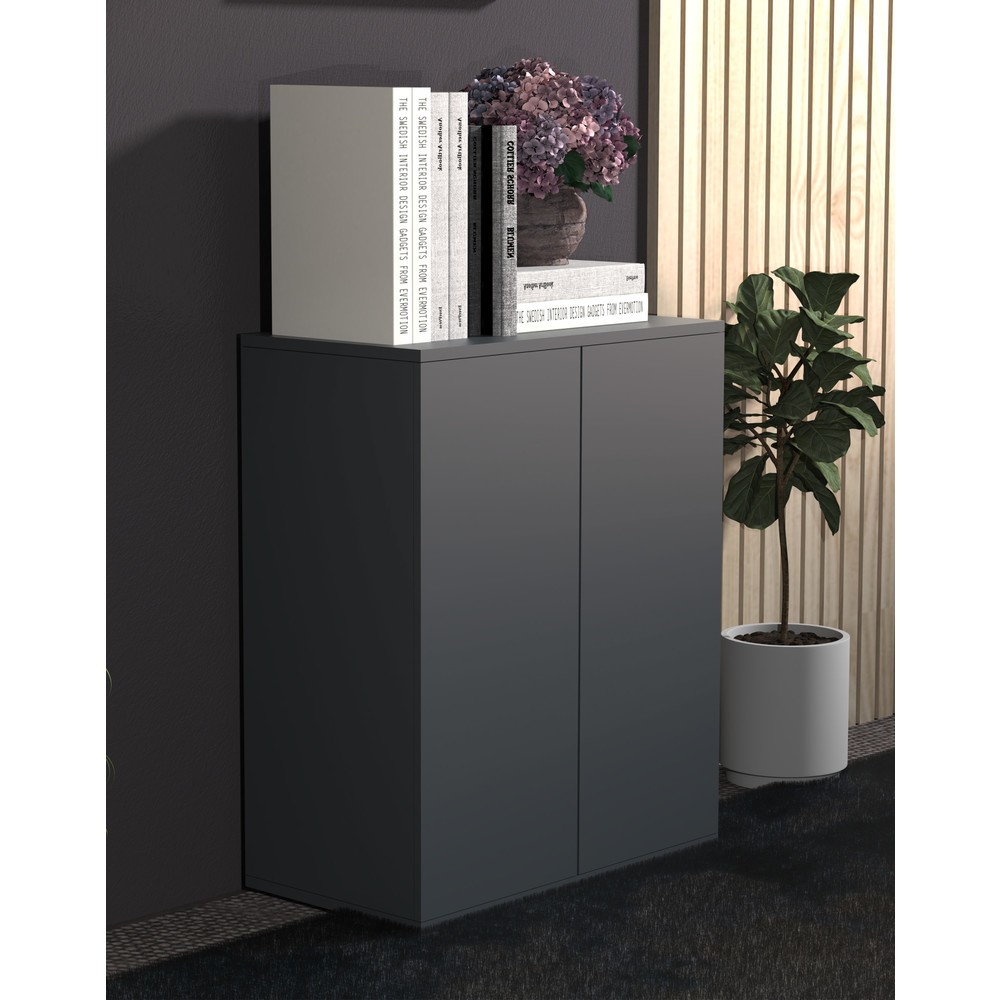 Produktabbildung Nr. 2: VCM Schrank Dalosa 2-Fach, anthrazit