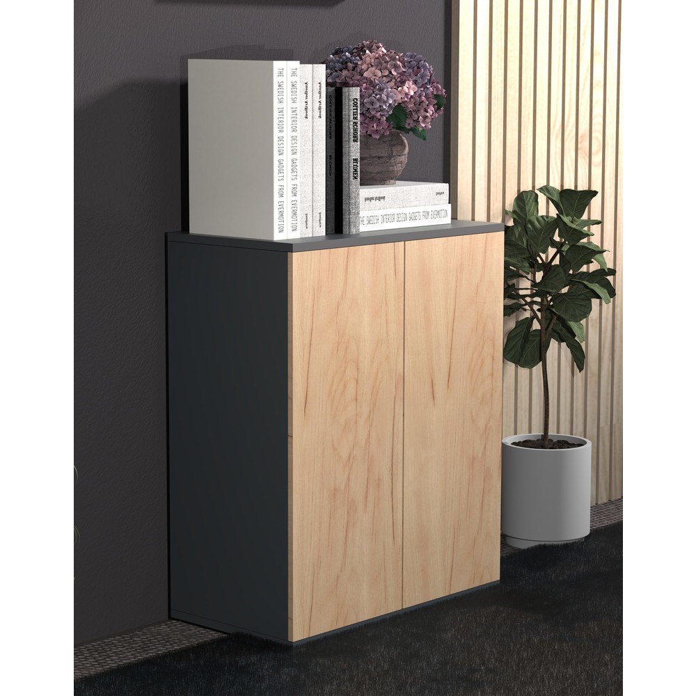 Produktabbildung Nr. 3: VCM Schrank Dalosa 2-Fach, Honig-Eiche
