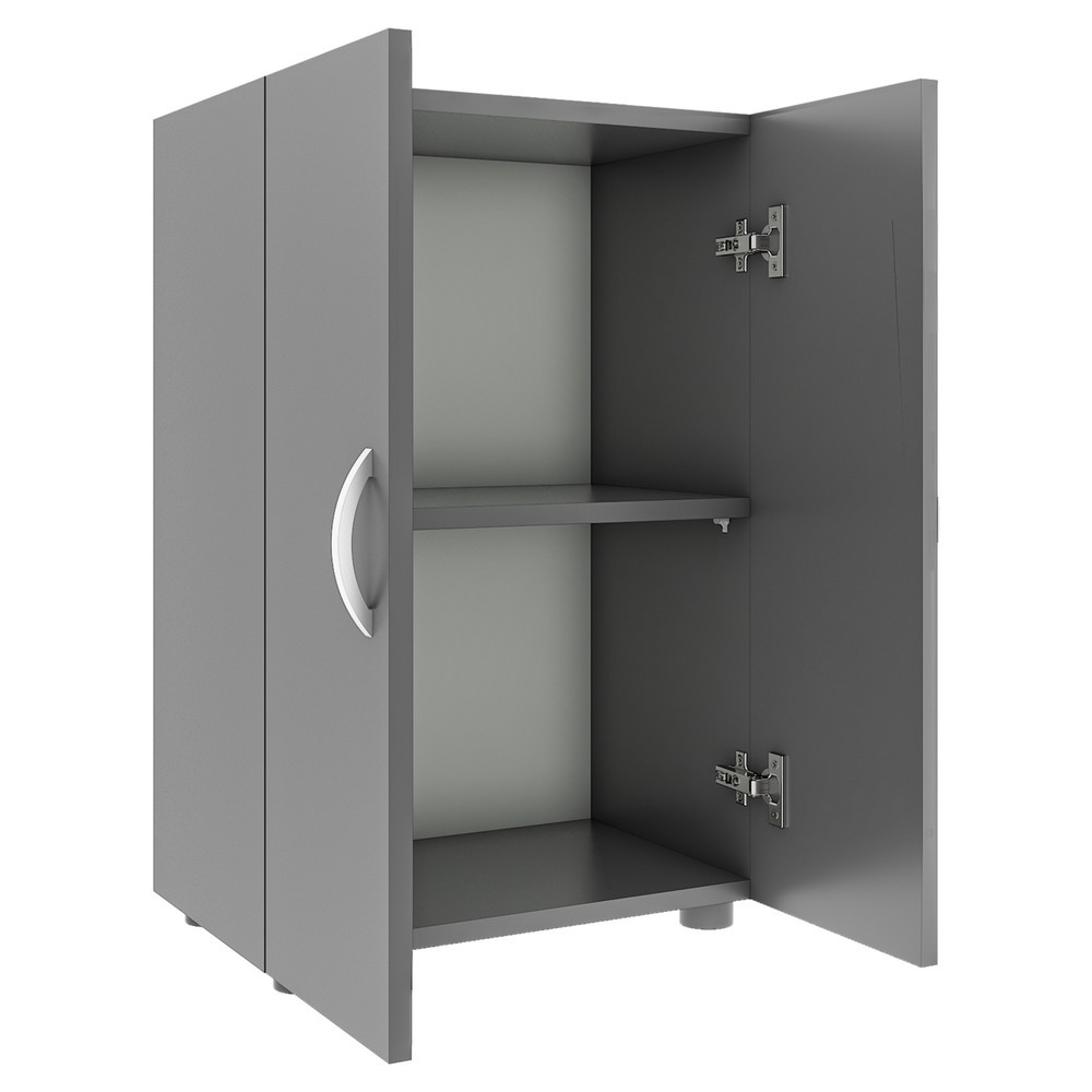 Produktabbildung Nr. 5: VCM Büroschrank Ulas 2-fach, anthrazit